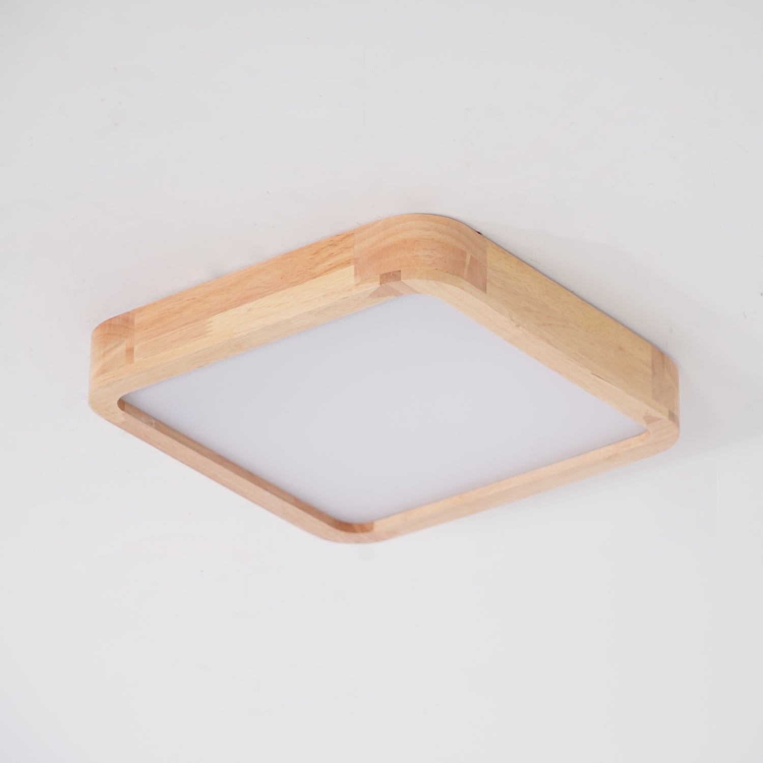 Damian Ceiling Light Wooden Geometric LED