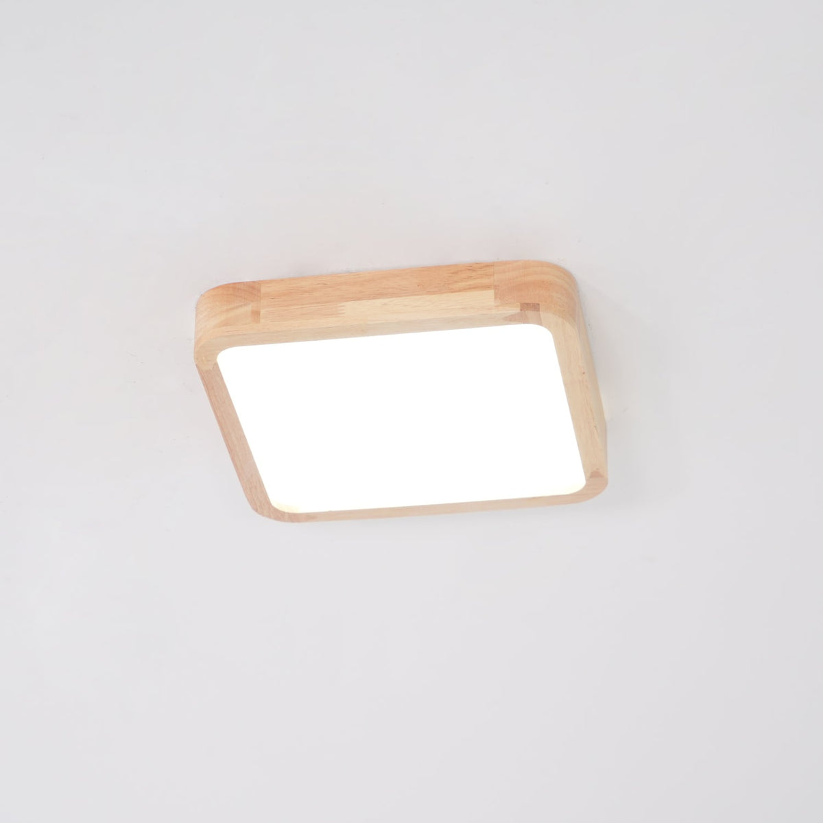 Damian Ceiling Light Wooden Geometric LED