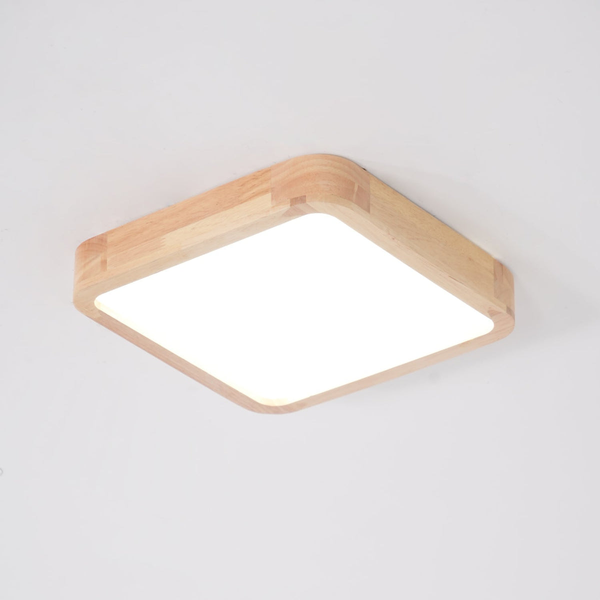 Damian Ceiling Light Wooden Geometric LED