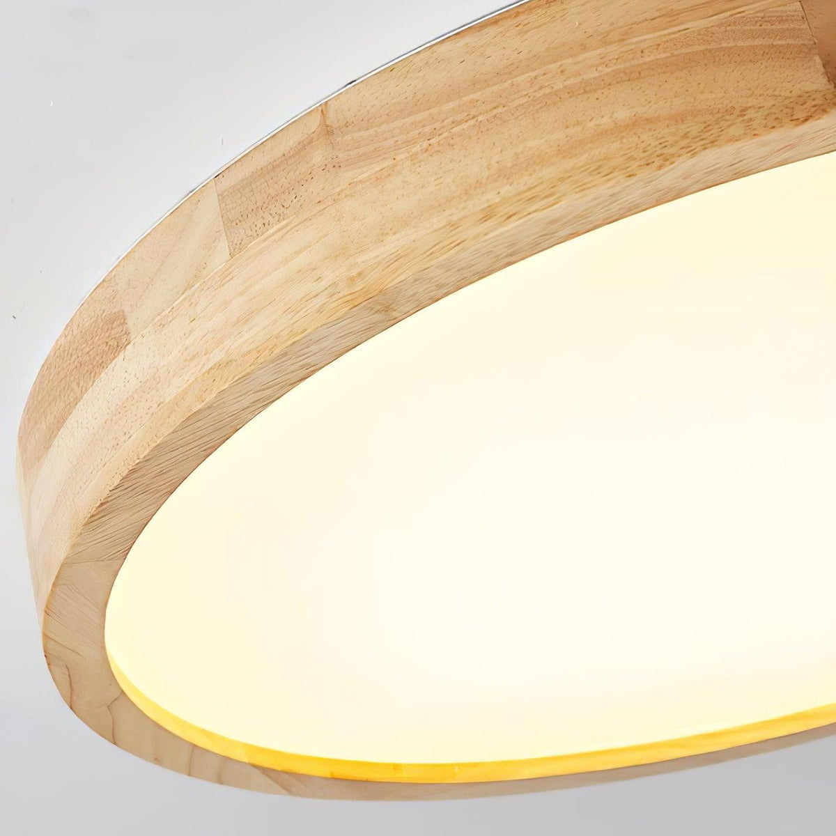 Damian Ceiling Light Wooden Geometric LED