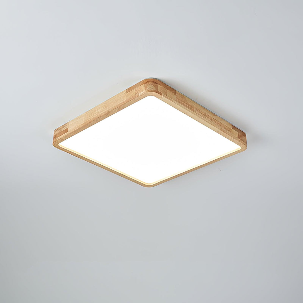 Damian Ceiling Light Wooden Geometric LED