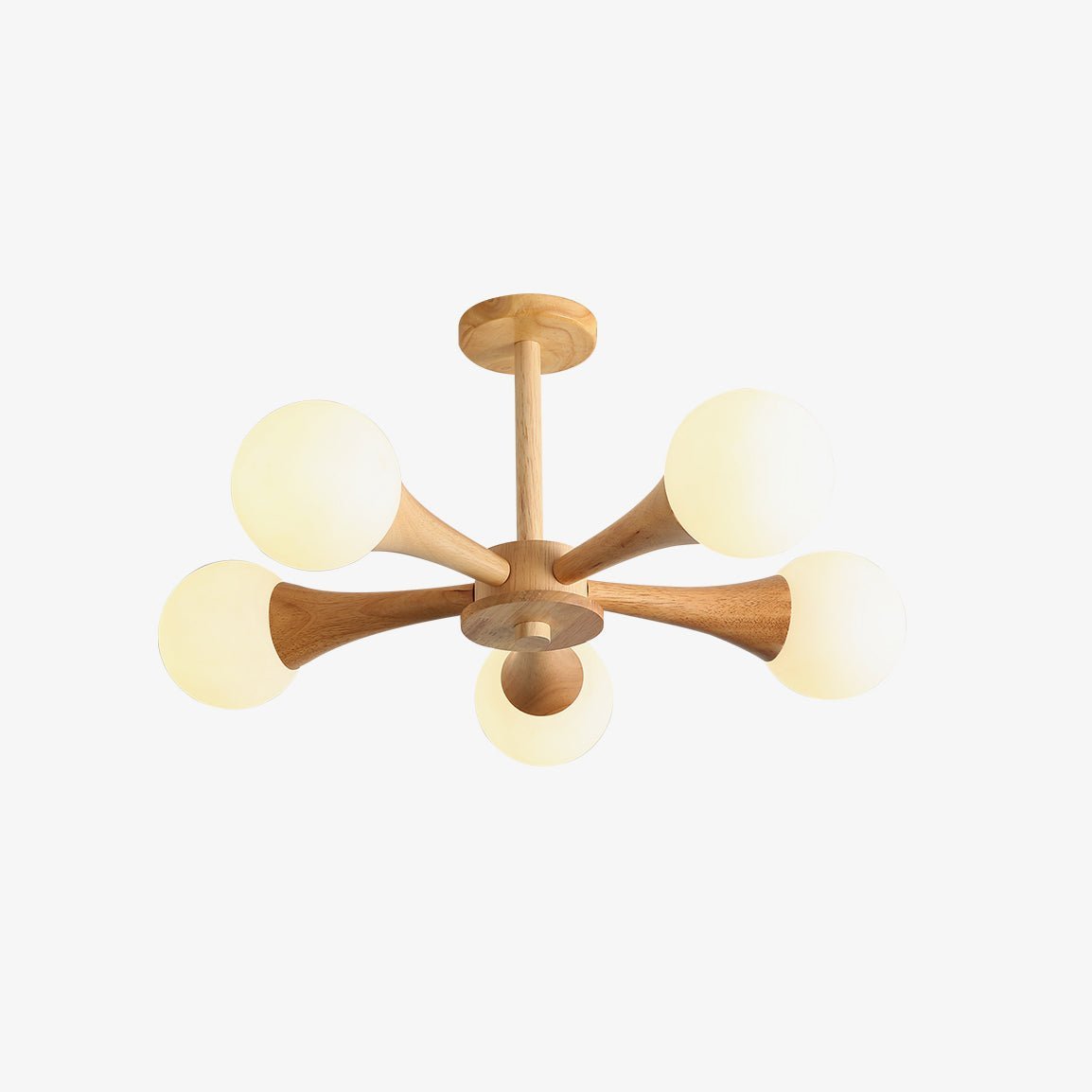 Briarshire Wooden Nera Chandelier