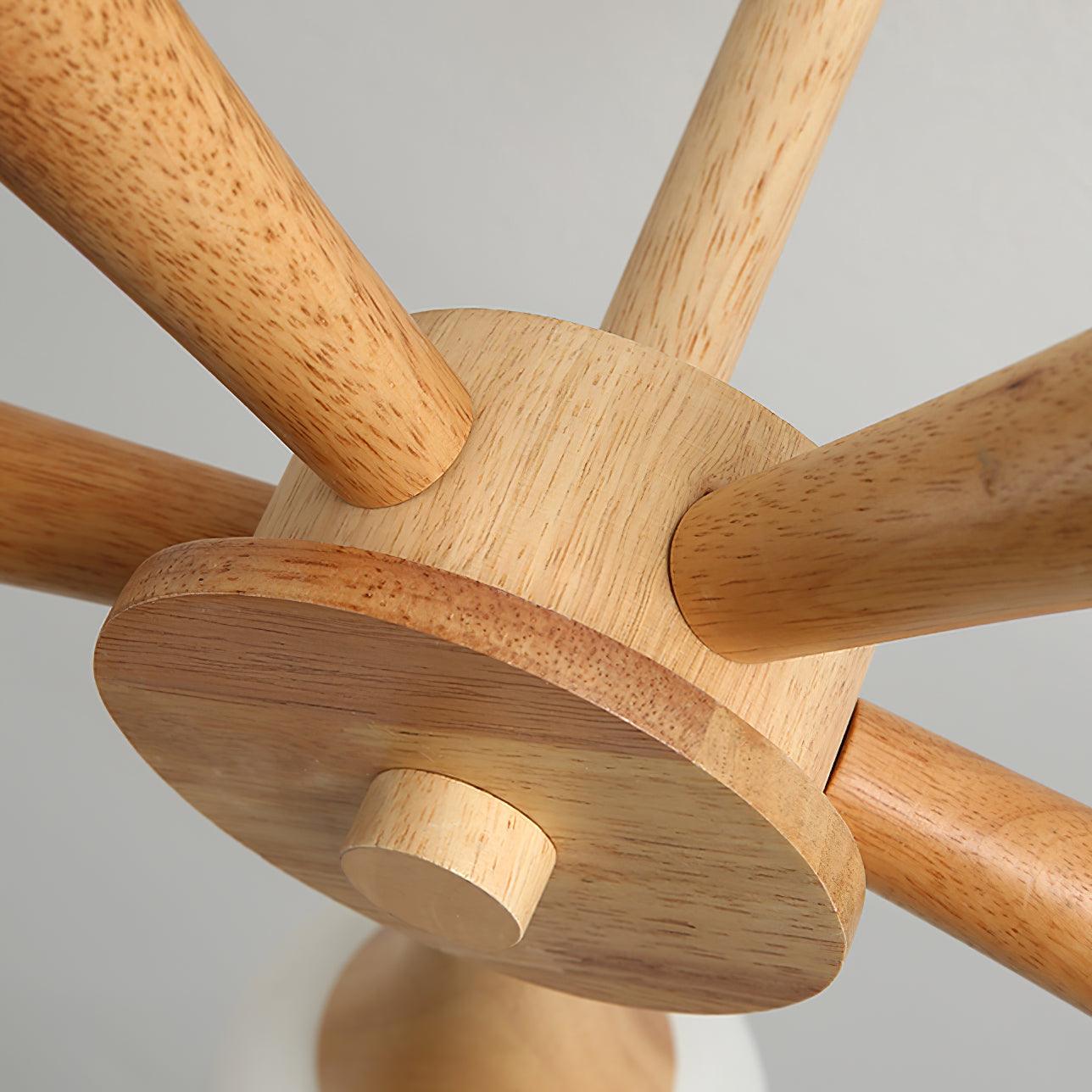 Briarshire Wooden Nera Chandelier