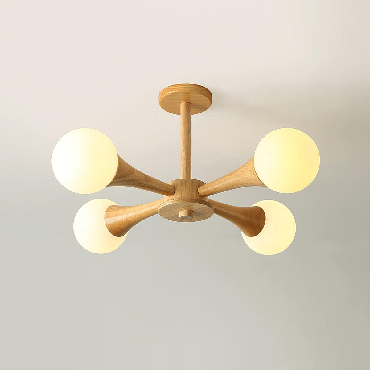 Briarshire Wooden Nera Chandelier
