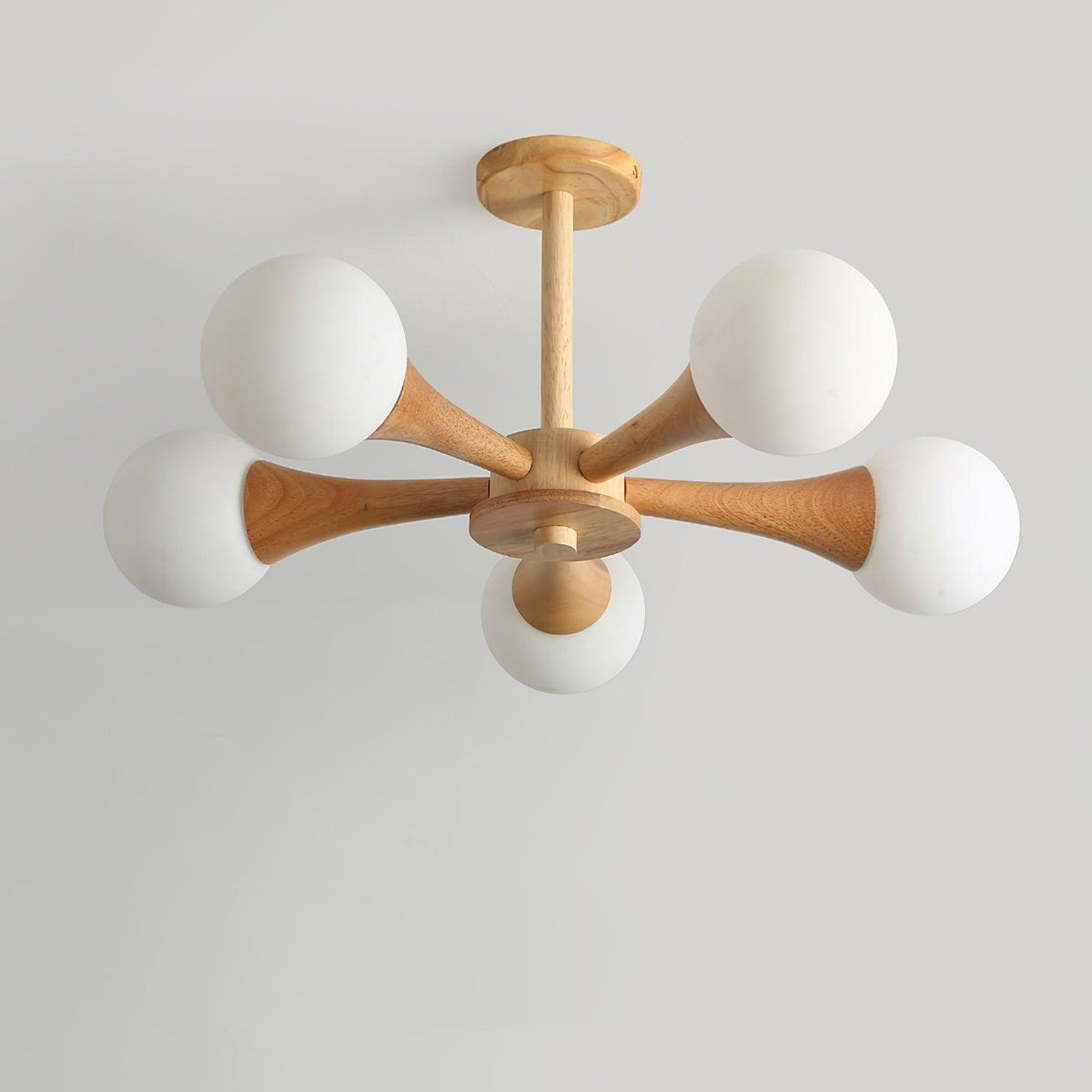 Briarshire Wooden Nera Chandelier