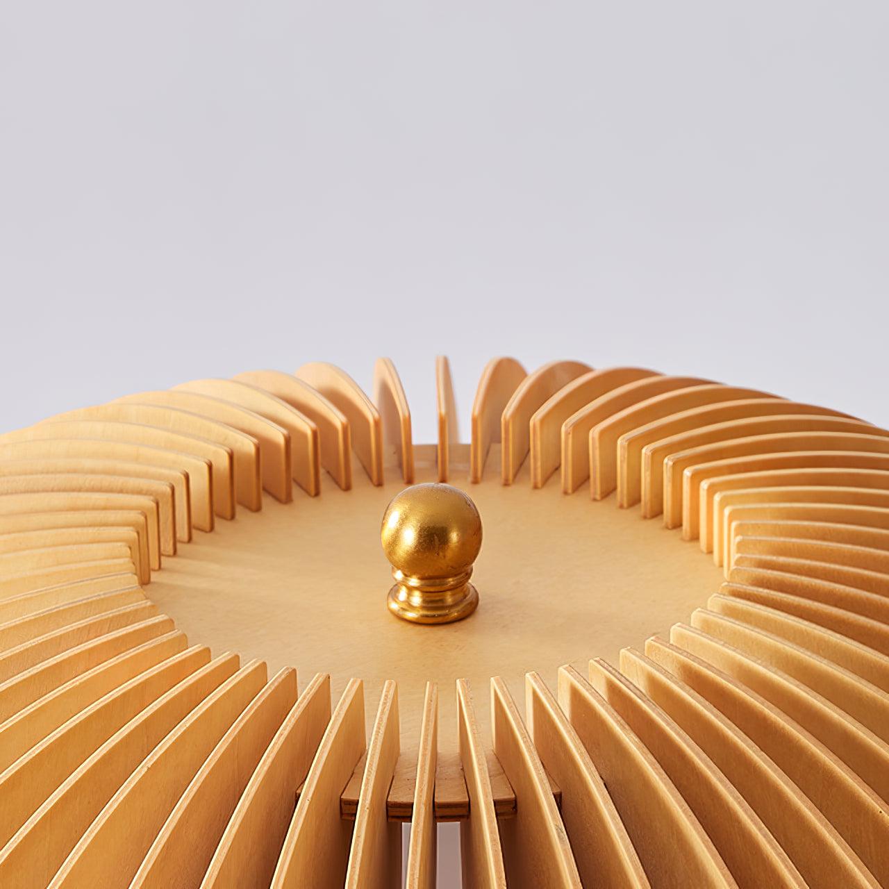 Zetalyre Wooden Tripod Floor Lamp