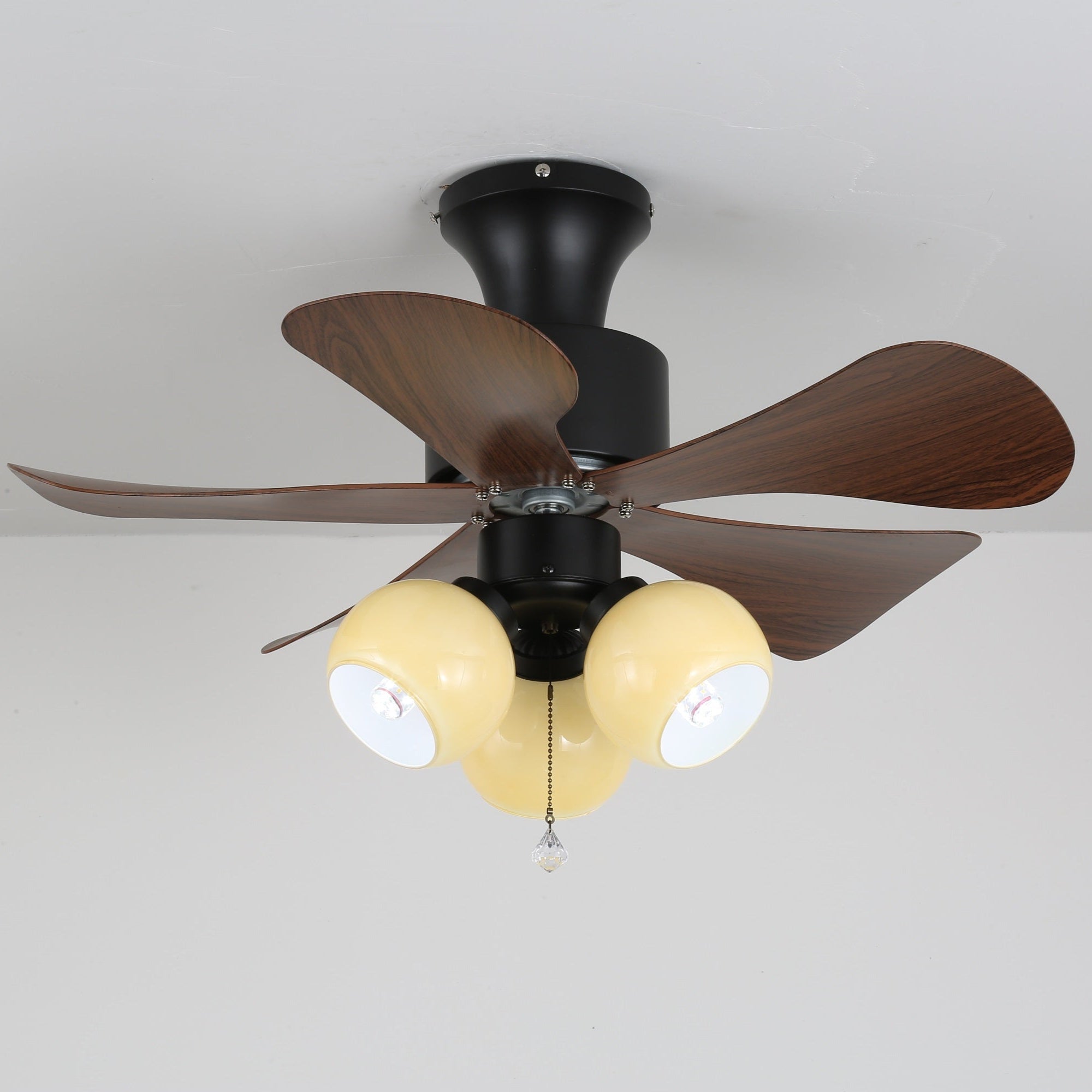 Rinania Vintage Wood Ceiling Fan Light