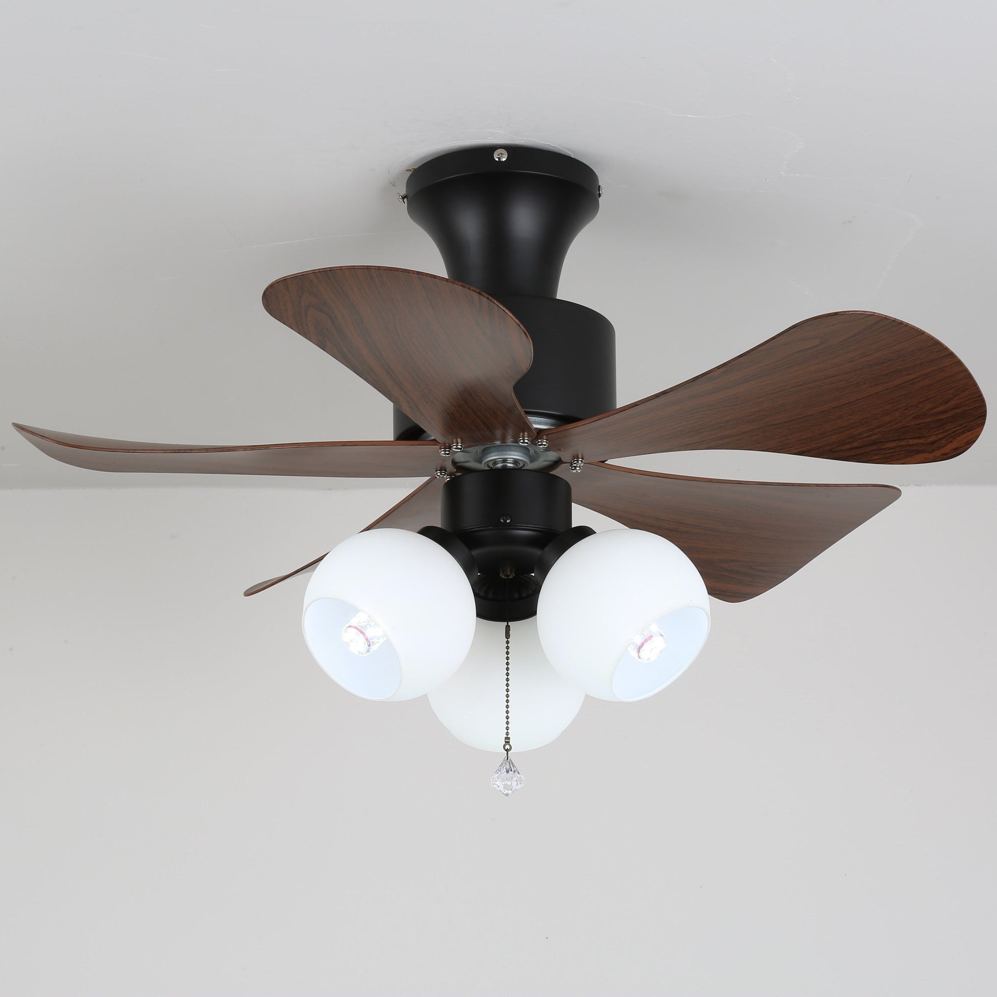 Rinania Vintage Wood Ceiling Fan Light