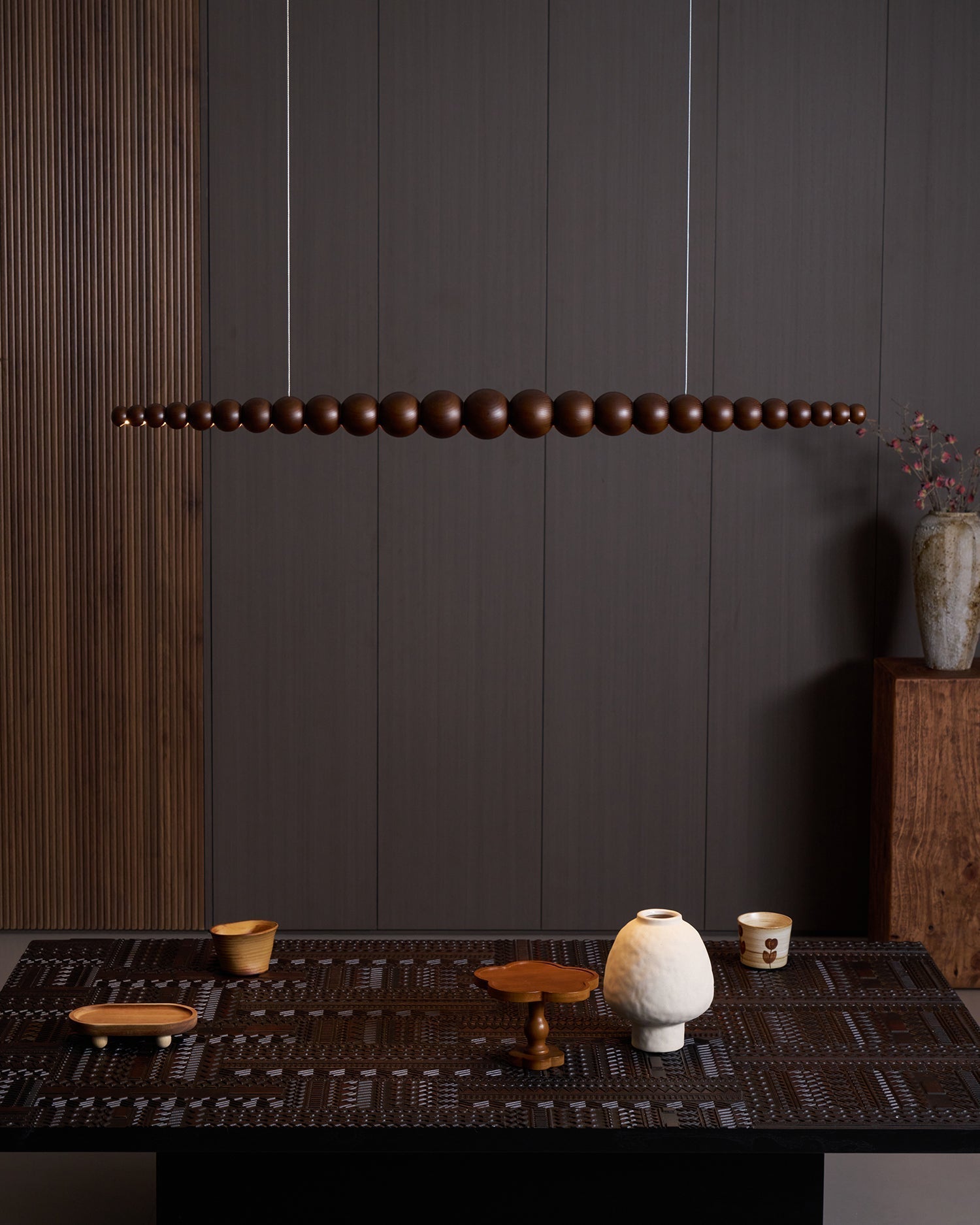 Orlanre Wood Minimalistic Pendant Light