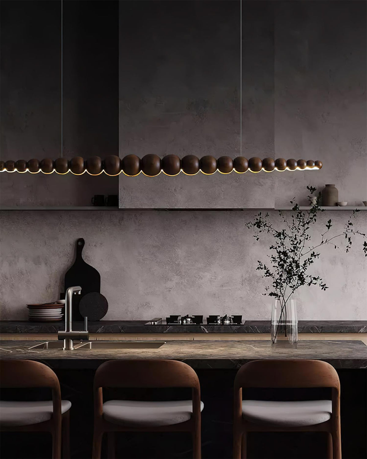 Orlanre Wood Minimalistic Pendant Light