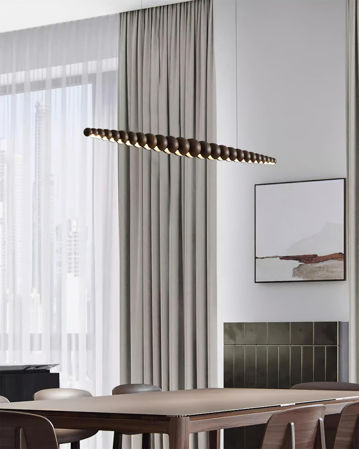 Orlanre Wood Minimalistic Pendant Light
