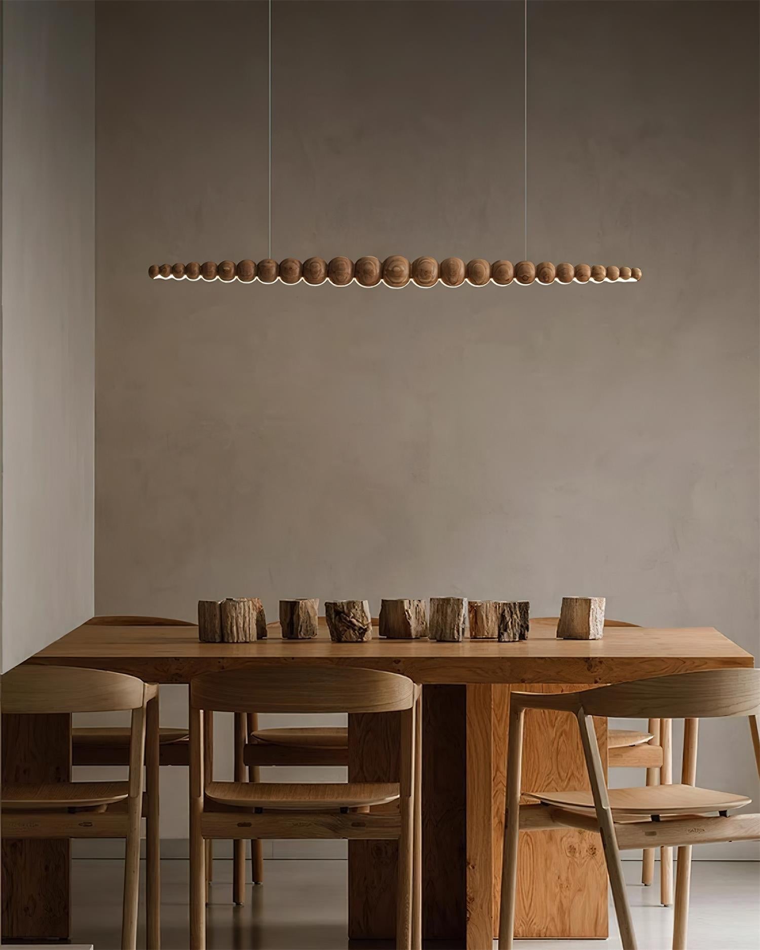 Orlanre Wood Minimalistic Pendant Light