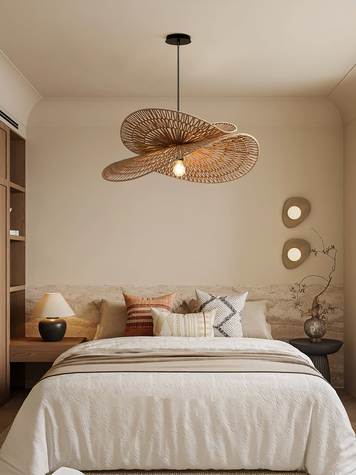 Canaielle Hemp Rope Traditional Pendant Light