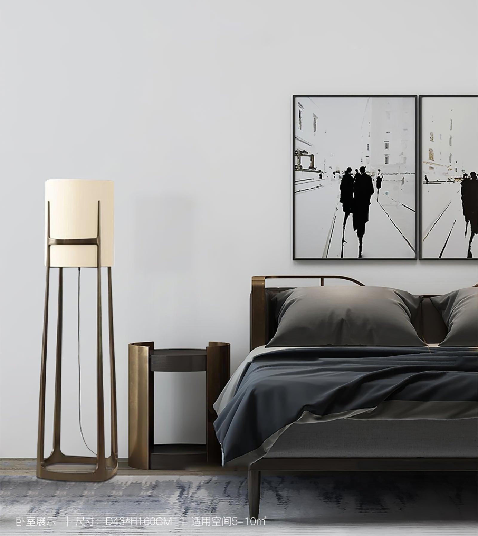 Mirinelle Classic Fabric Floor Lamp