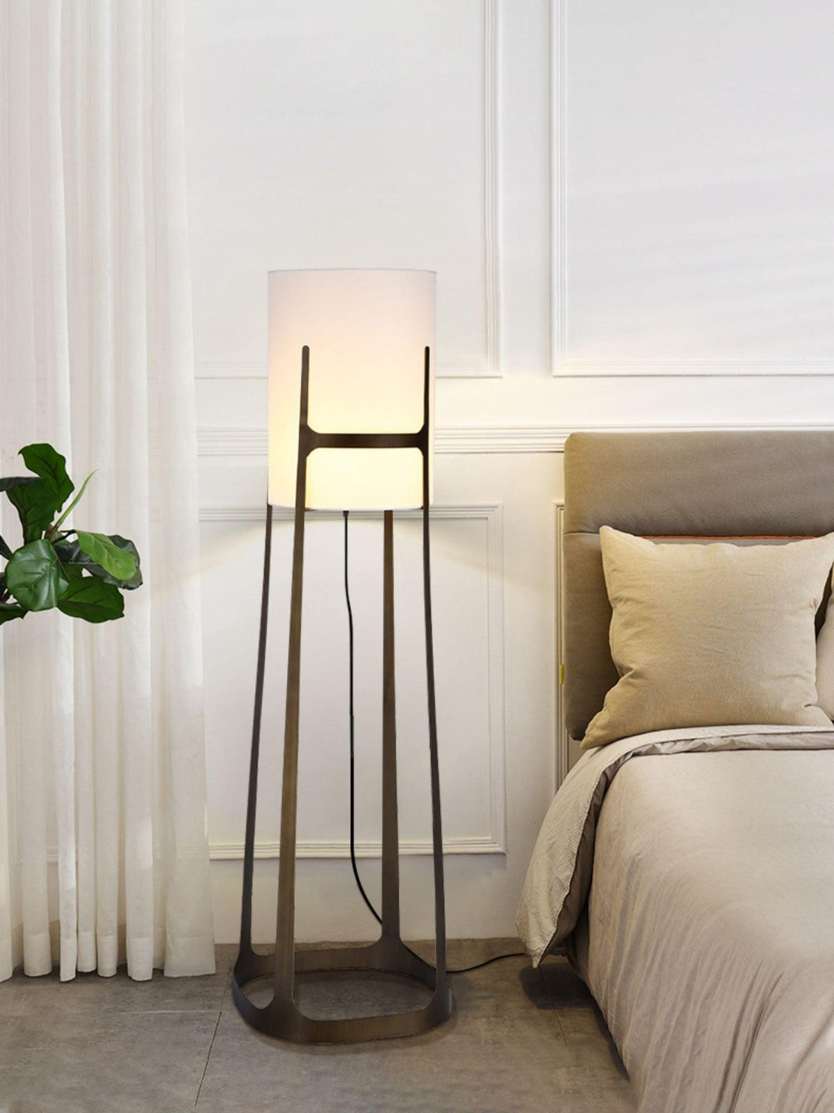 Mirinelle Classic Fabric Floor Lamp