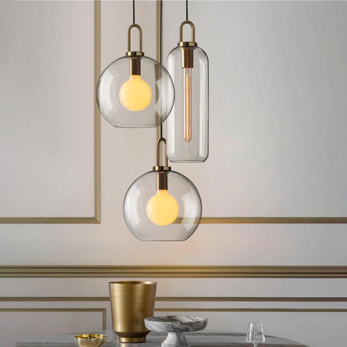 Eirisina Pendant Lamp Pendulum Glass