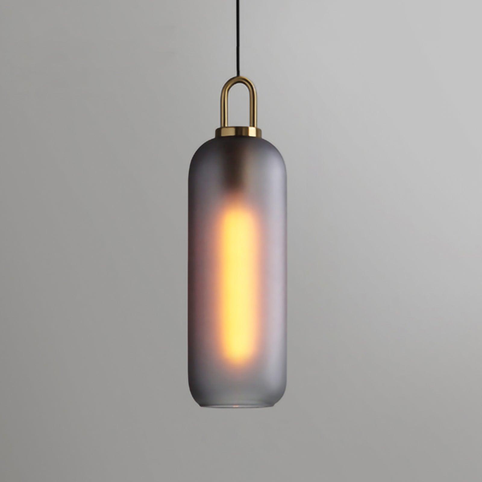 Sevelo Pendant Lamp Frosted Glass Swag Adjustable