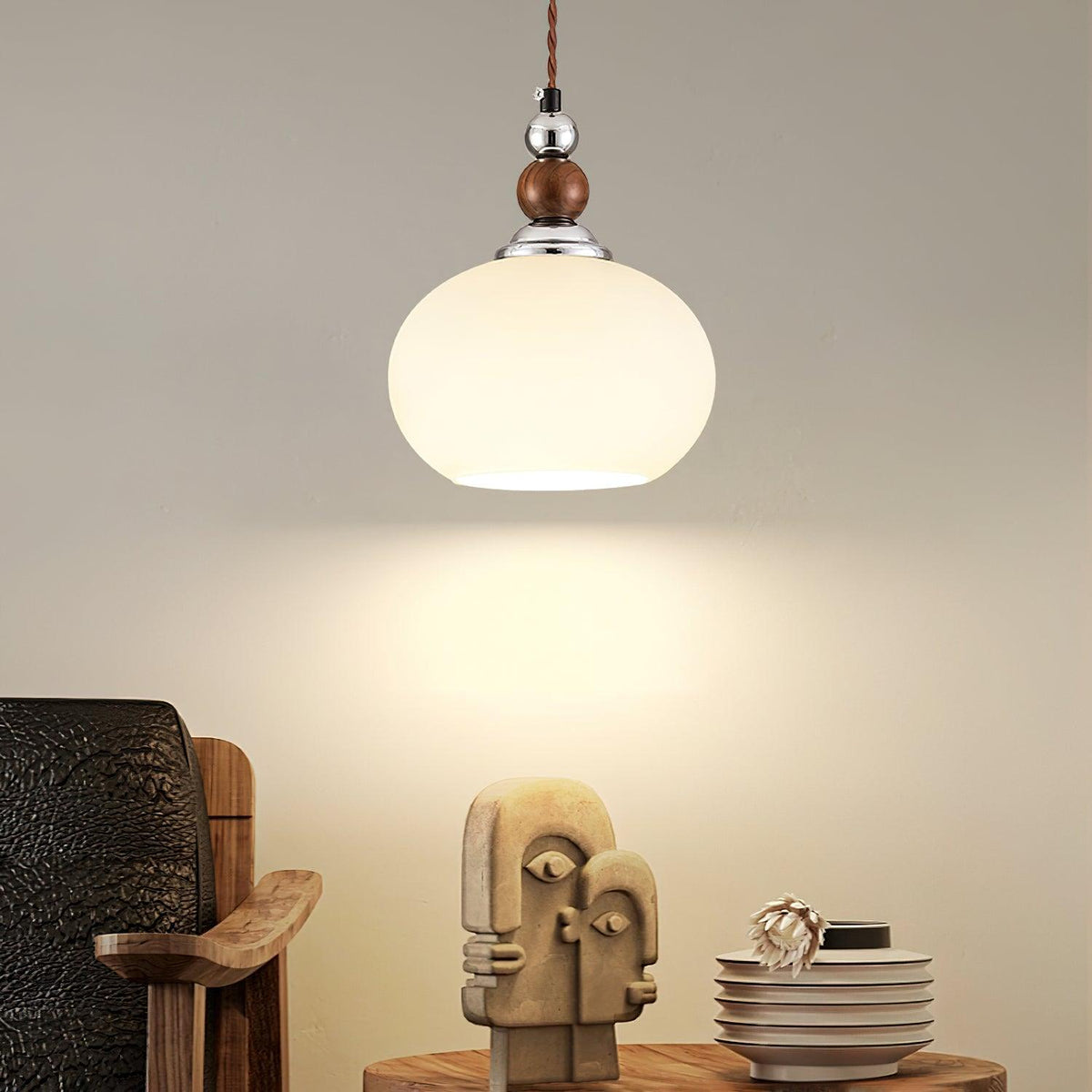 Eiruelia Modern Glass Pendant Lamp