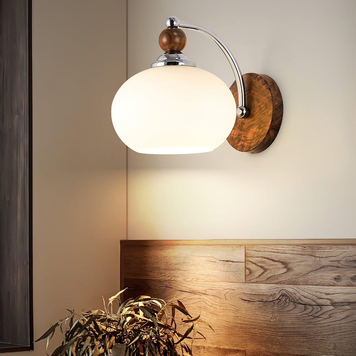 Vicare Premium Nordic Art Glass Wall Lamp