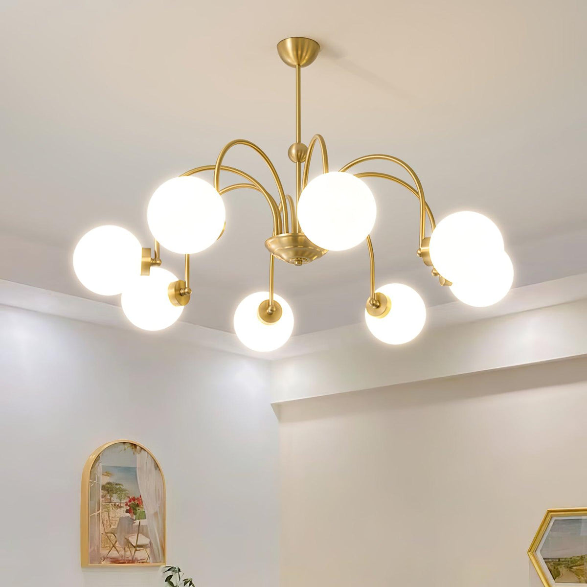 Lioruaine Luxe Glass Chandelier