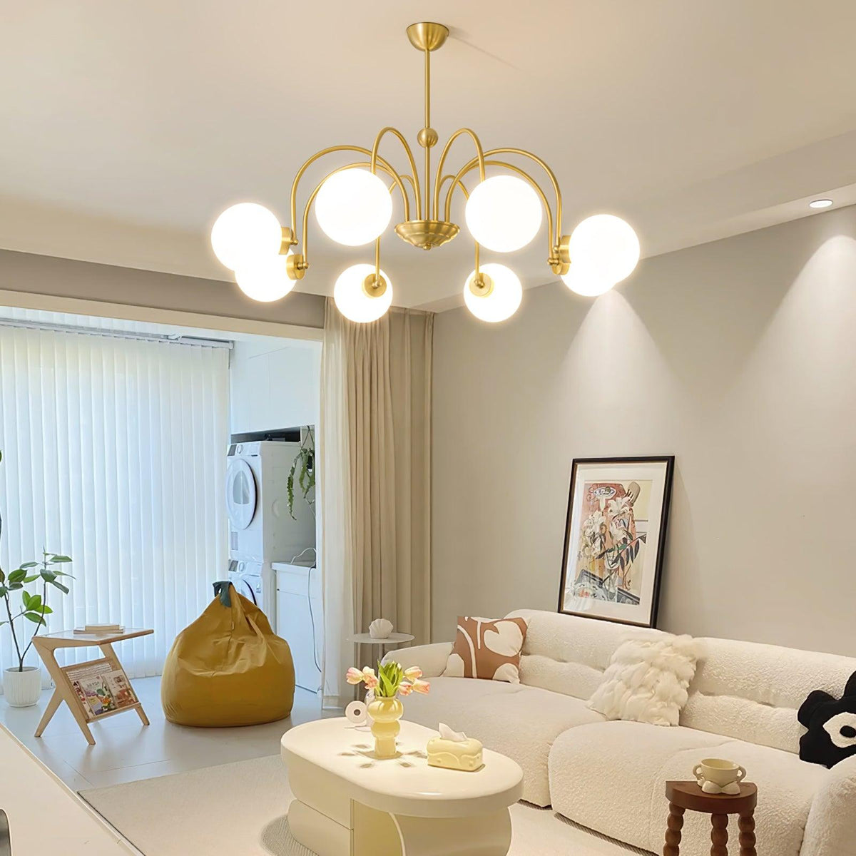 Lioruaine Luxe Glass Chandelier