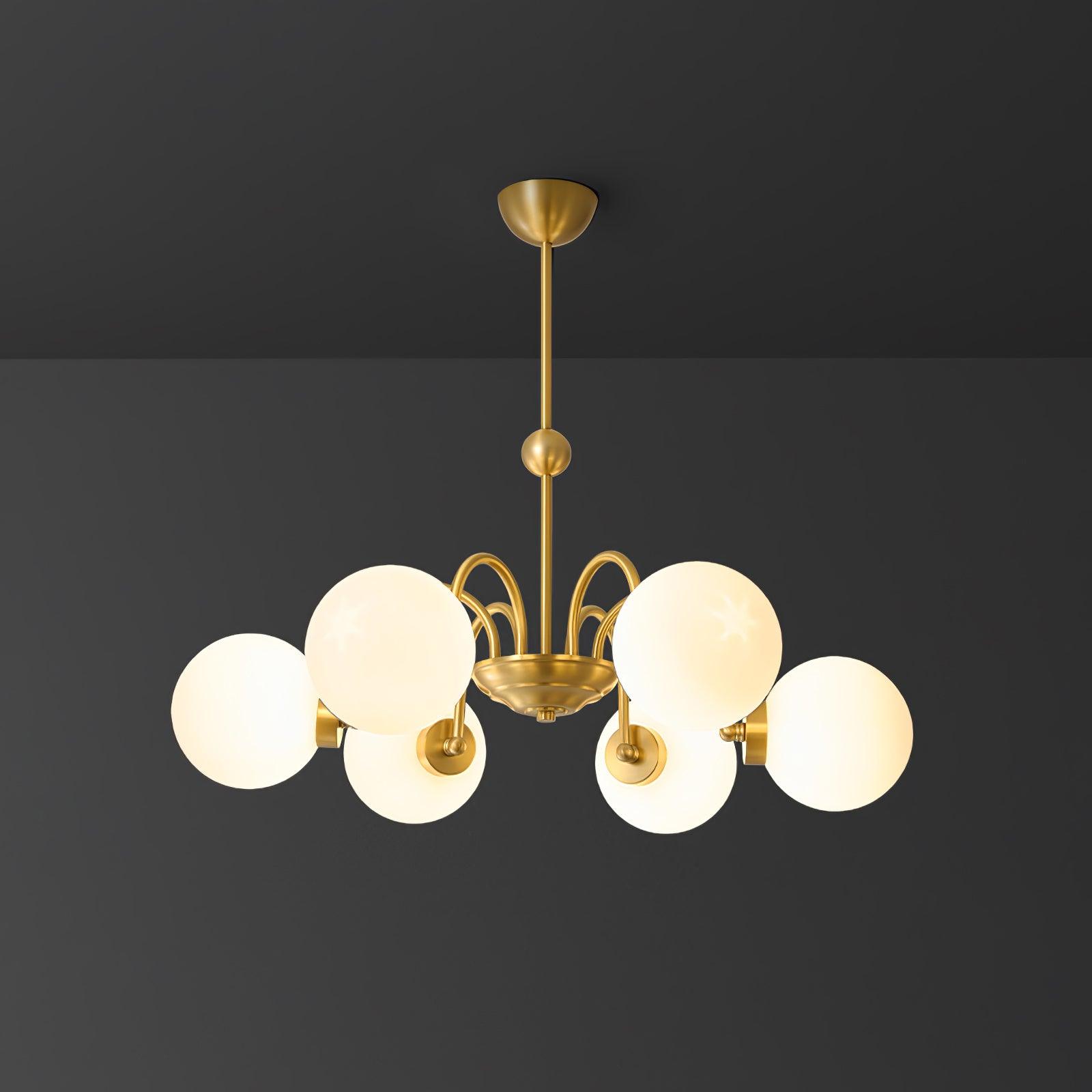 Lioruaine Luxe Glass Chandelier