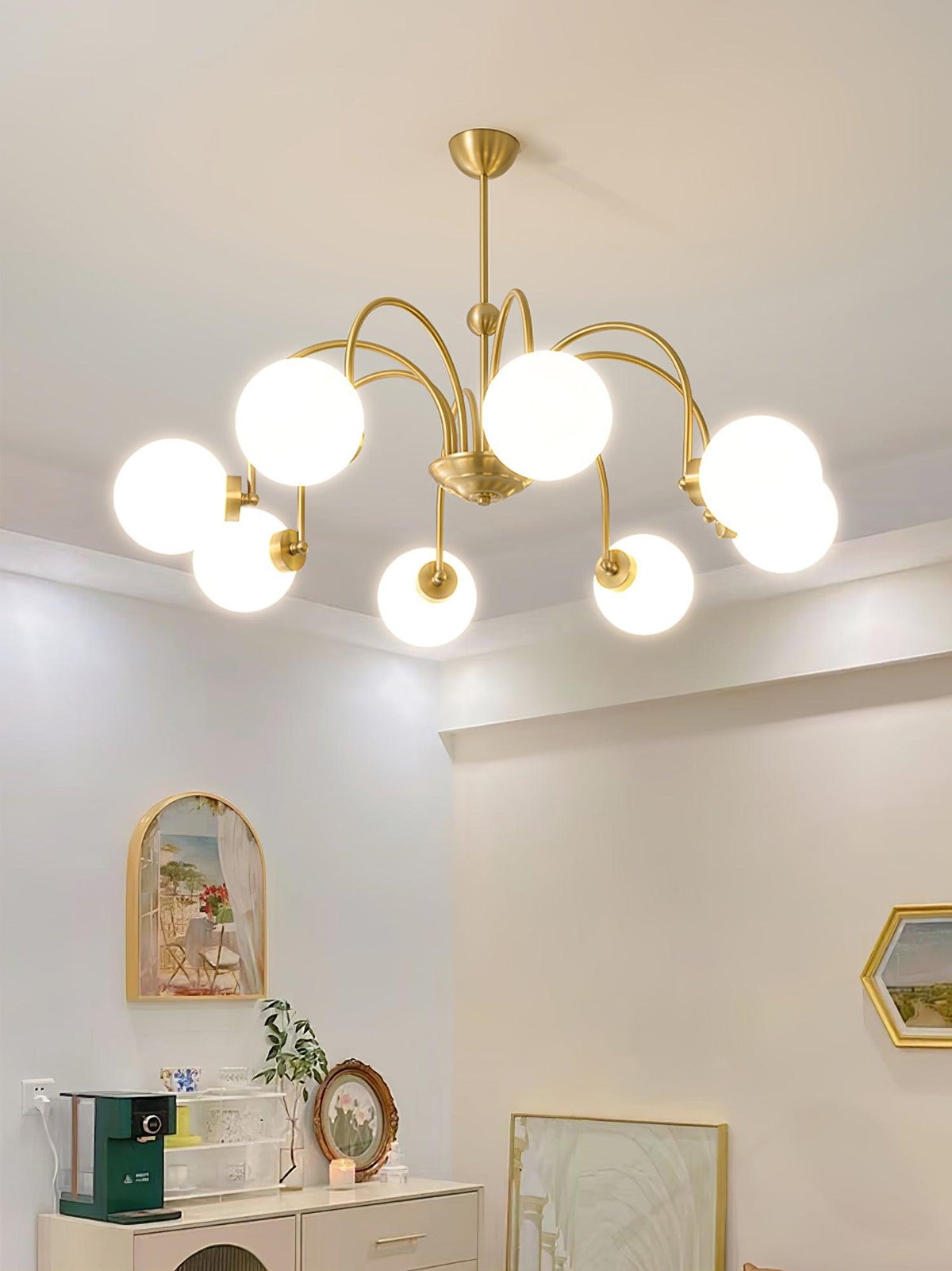 Lioruaine Luxe Glass Chandelier