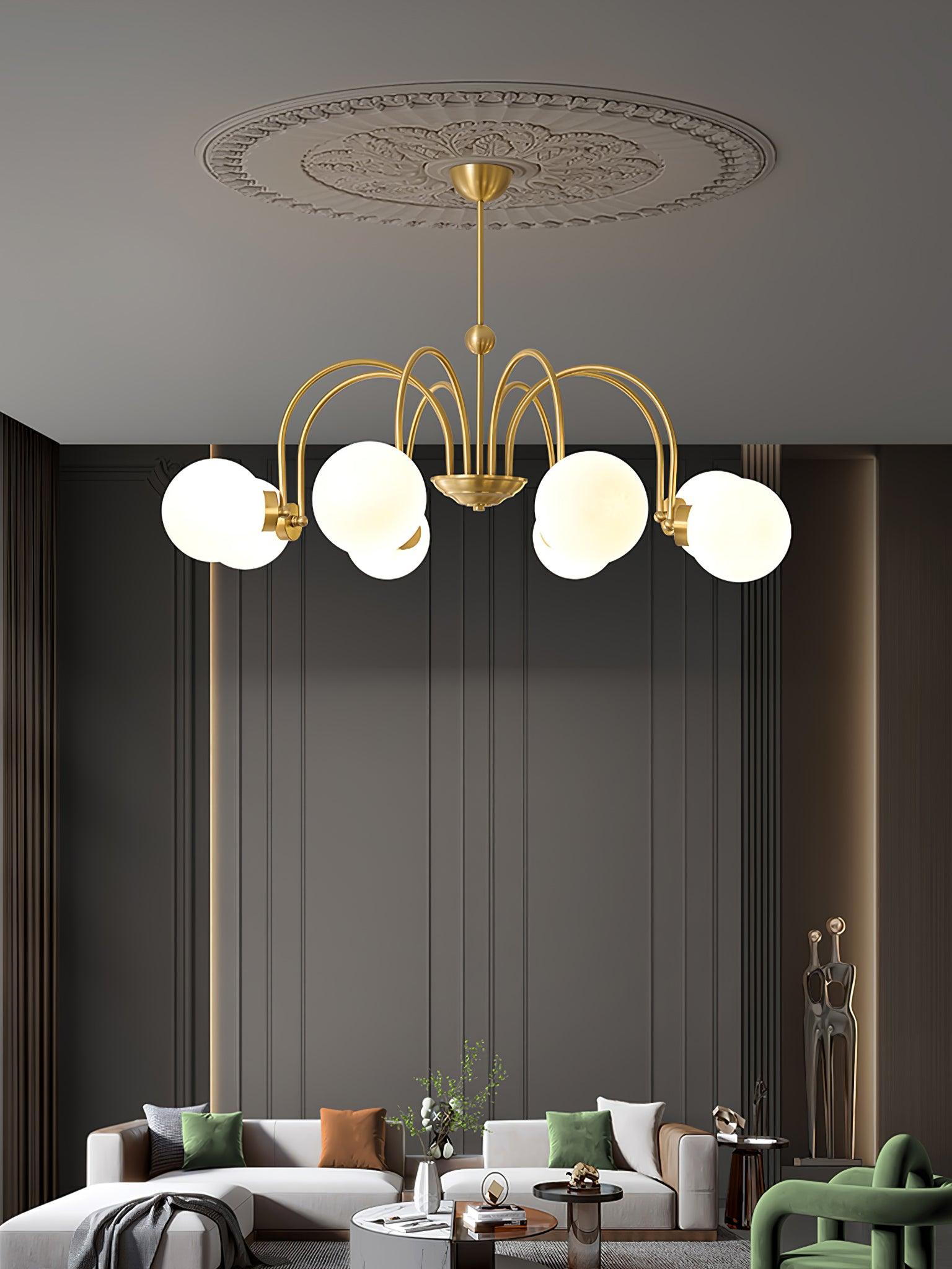 Lioruaine Luxe Glass Chandelier