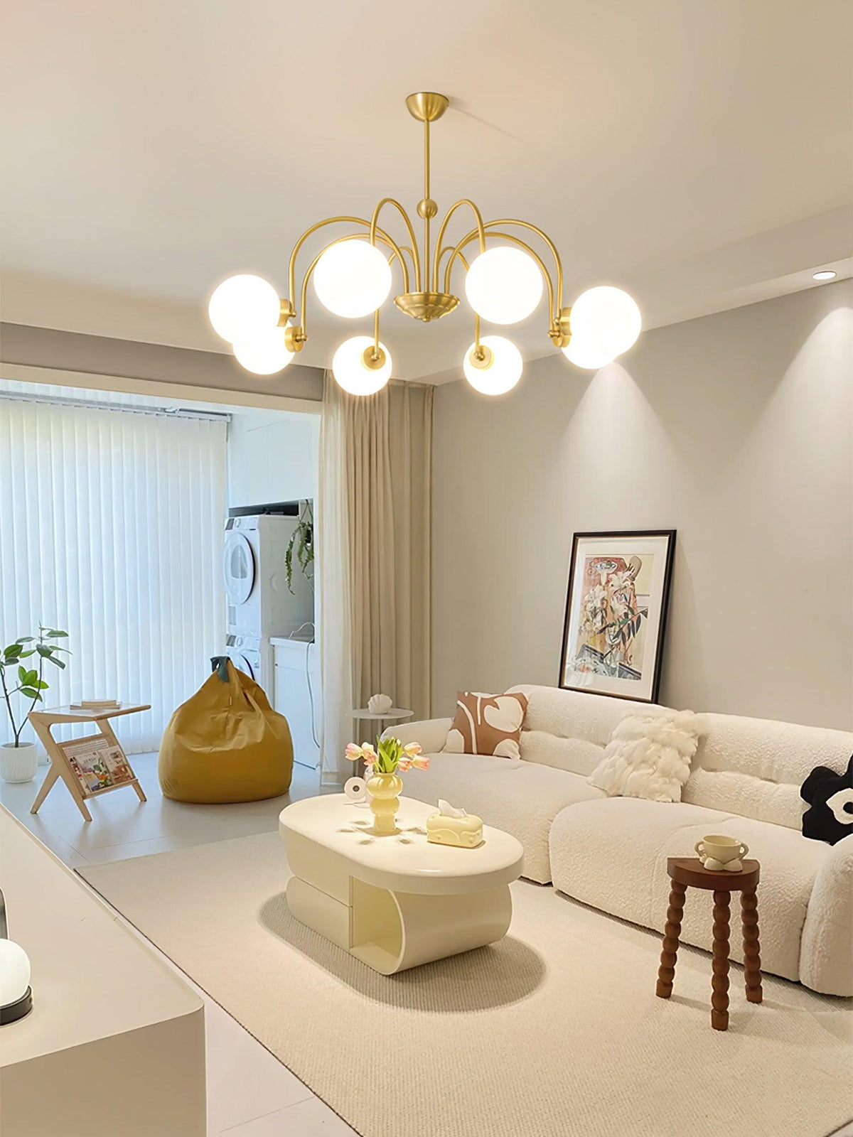 Lioruaine Luxe Glass Chandelier