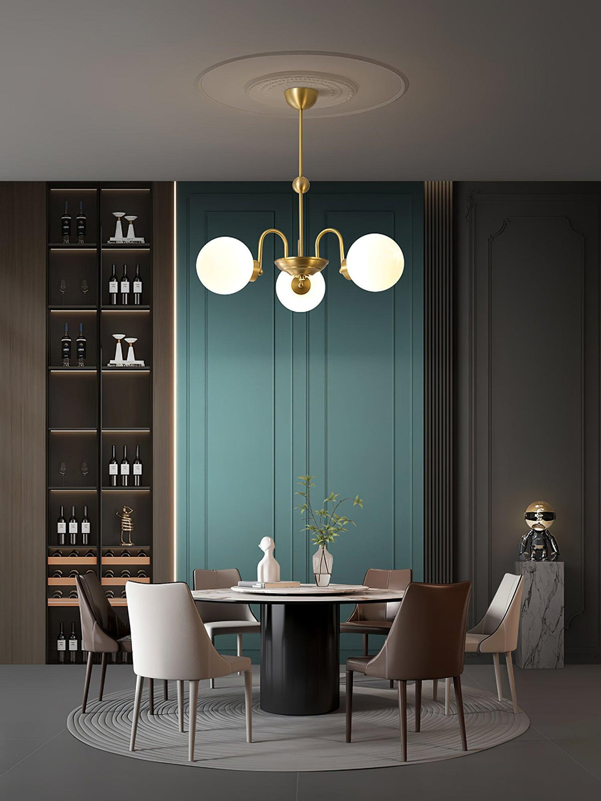 Lioruaine Luxe Glass Chandelier