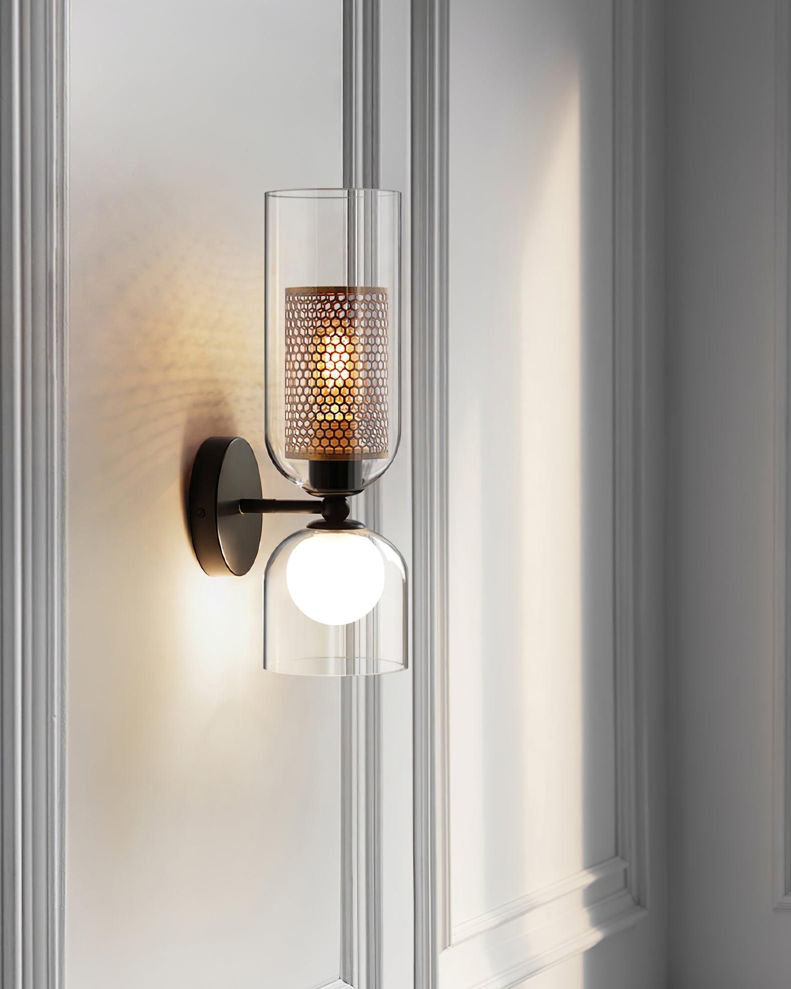 Alvynan Premium Nordic Art Glass Wall Lamp