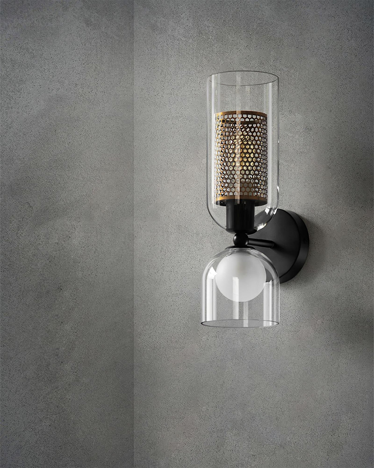 Alvynan Premium Nordic Art Glass Wall Lamp