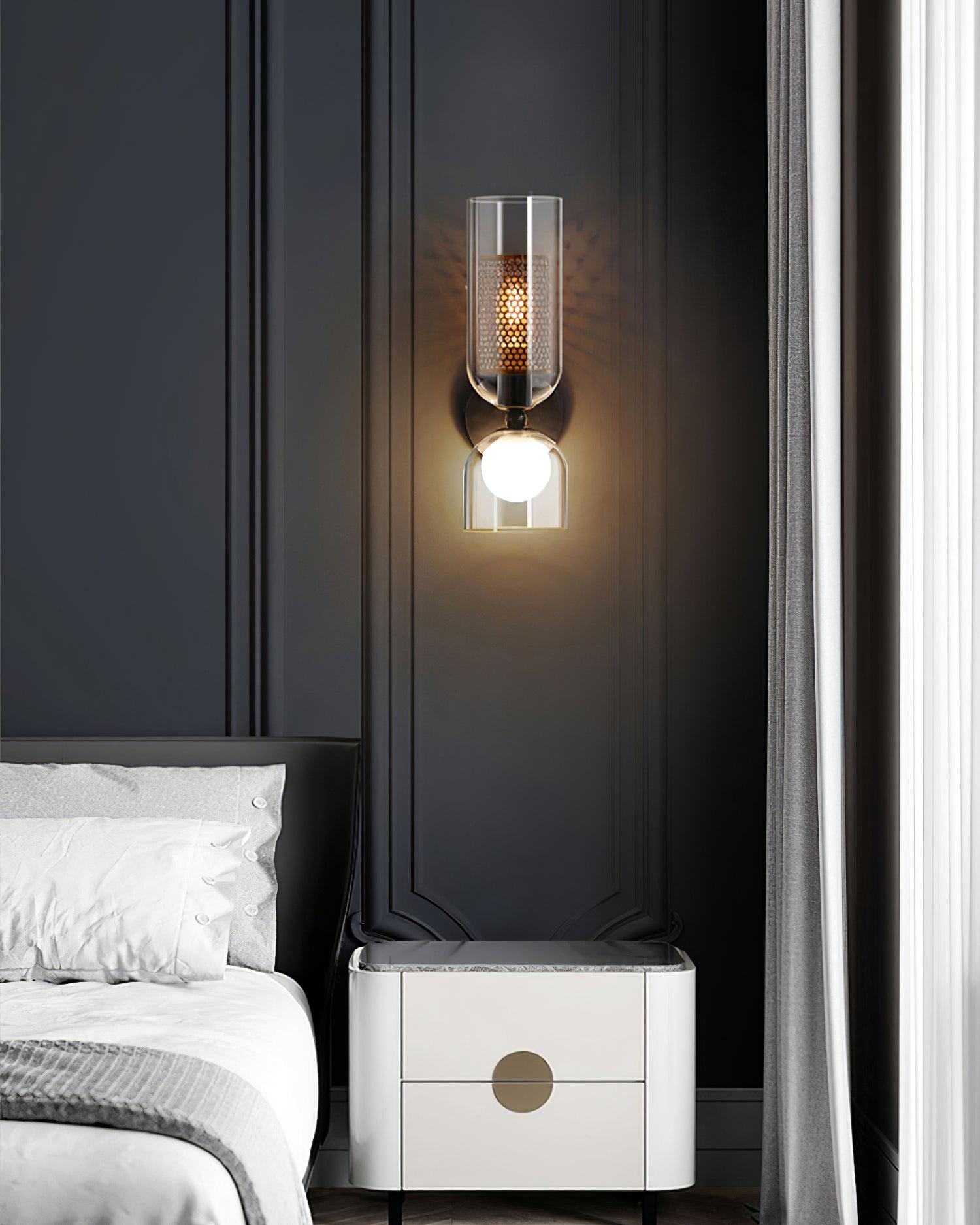 Alvynan Premium Nordic Art Glass Wall Lamp