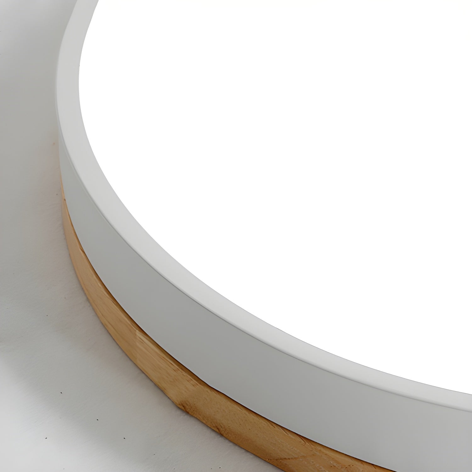 Clairshire Circular Wood Flush Mount Ceiling Light