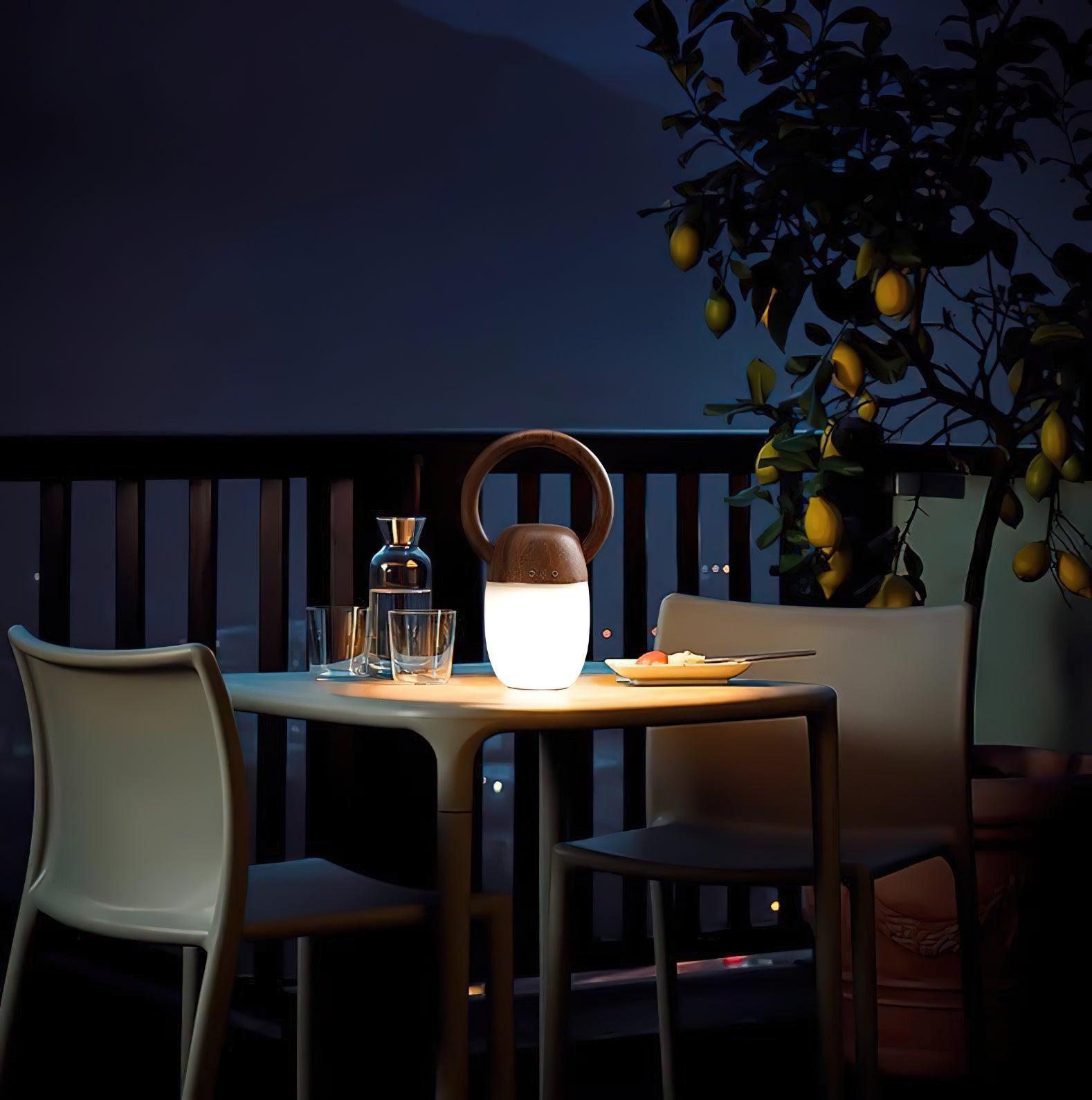 Sylelina Minimalist Wood Table Lamp
