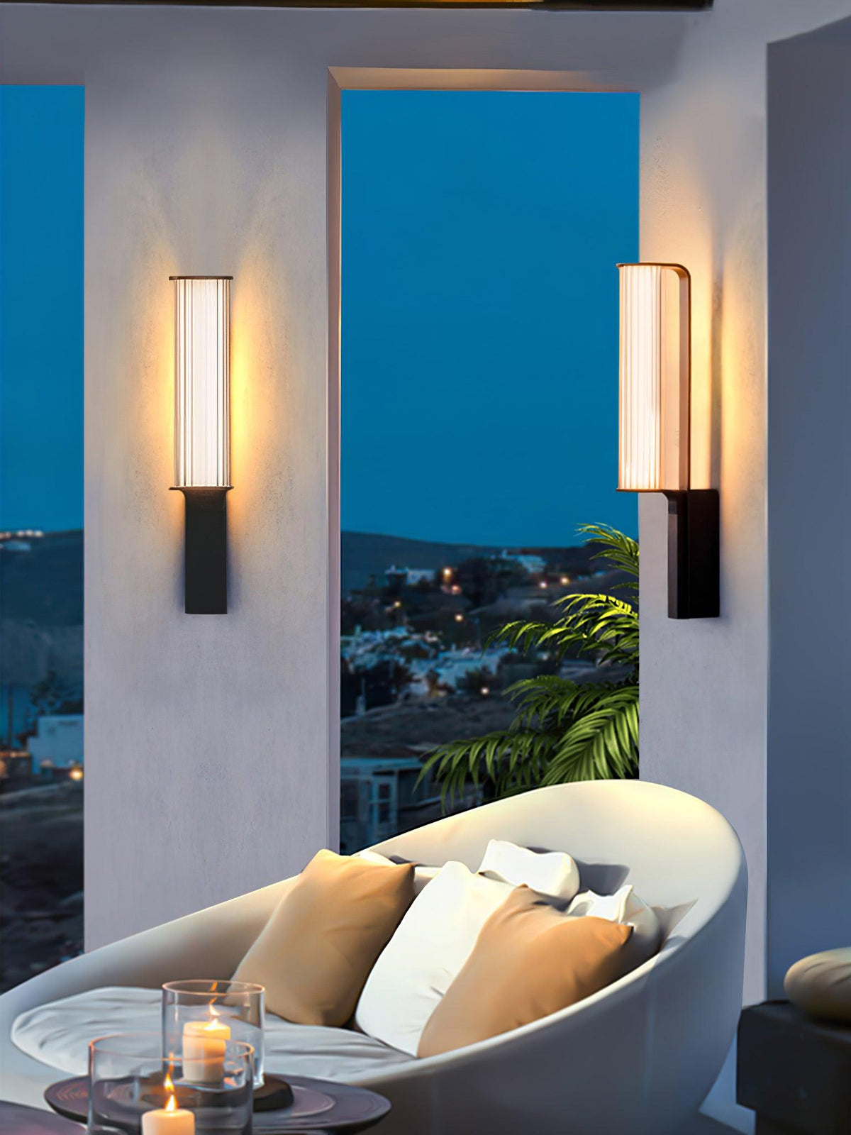 Utalionis Unique Arc LED Sconce Outdoor Lighting