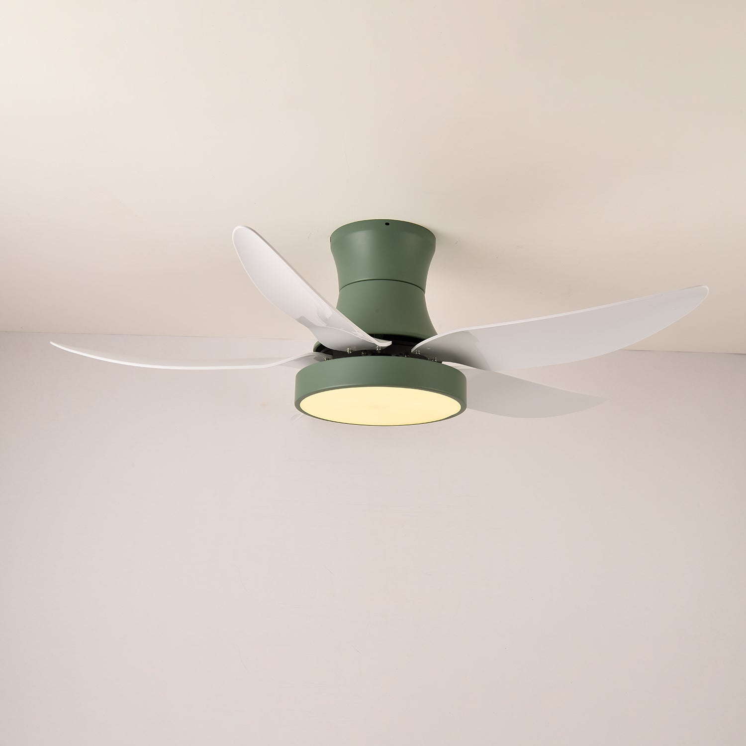 Jada Modern Black Ceiling Fan Light