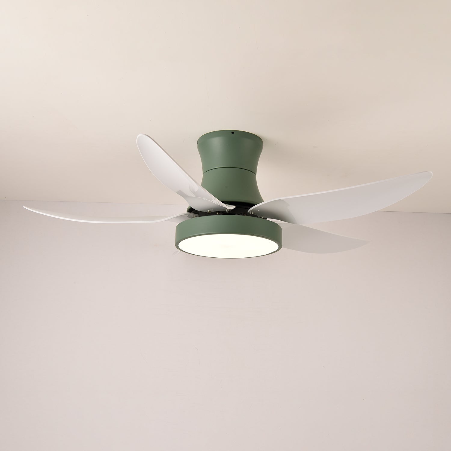 Jada Modern Black Ceiling Fan Light