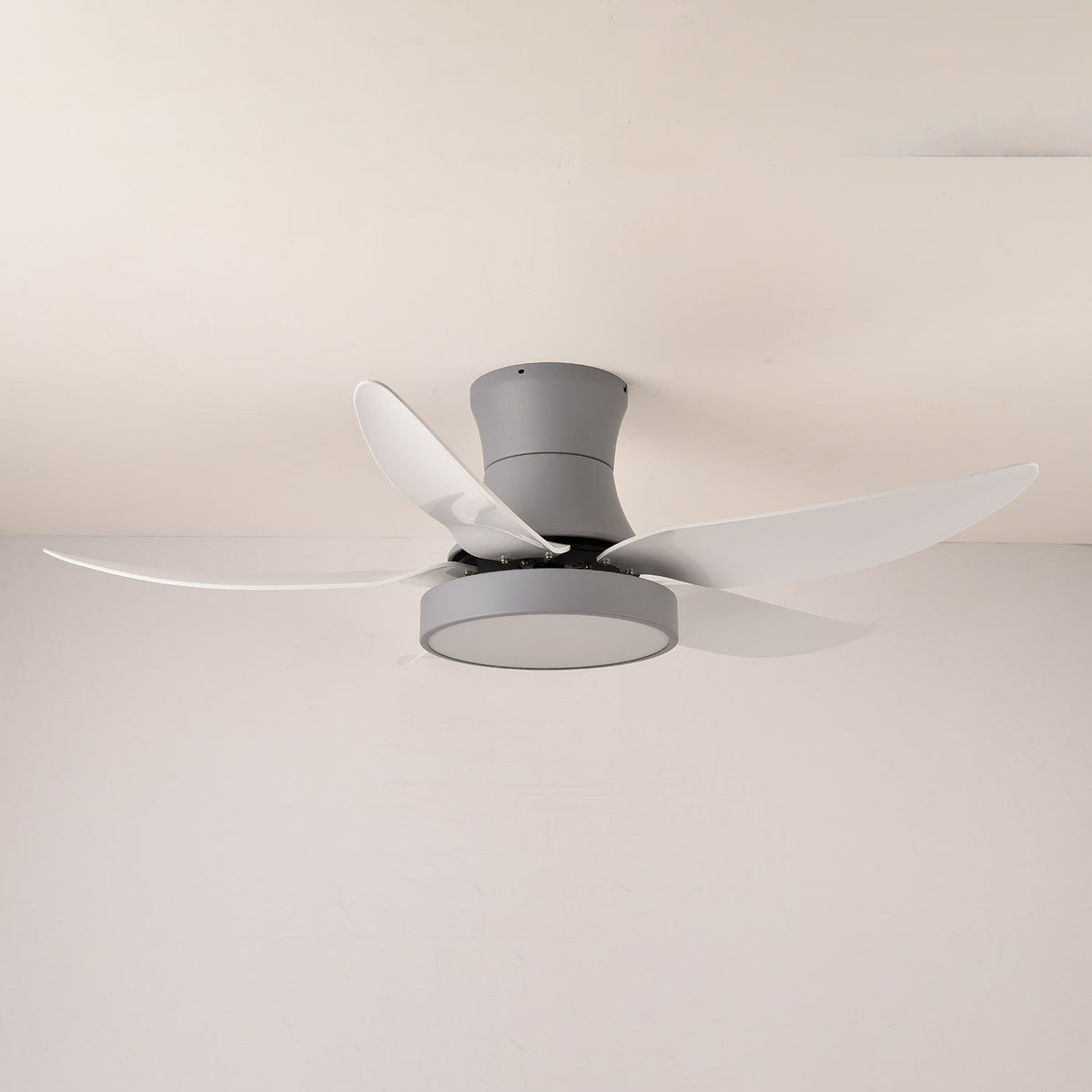 Jada Modern Black Ceiling Fan Light