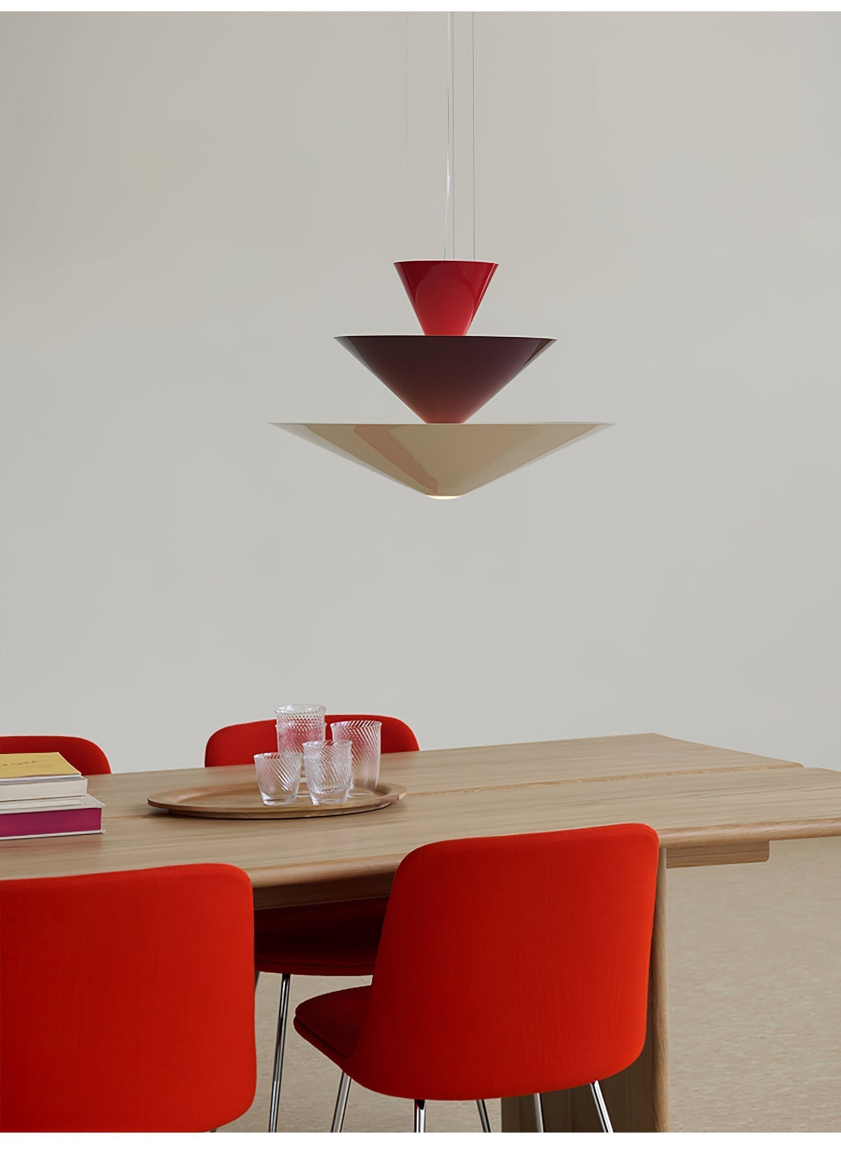 Pyramia Tiered Color Block Pendant Light