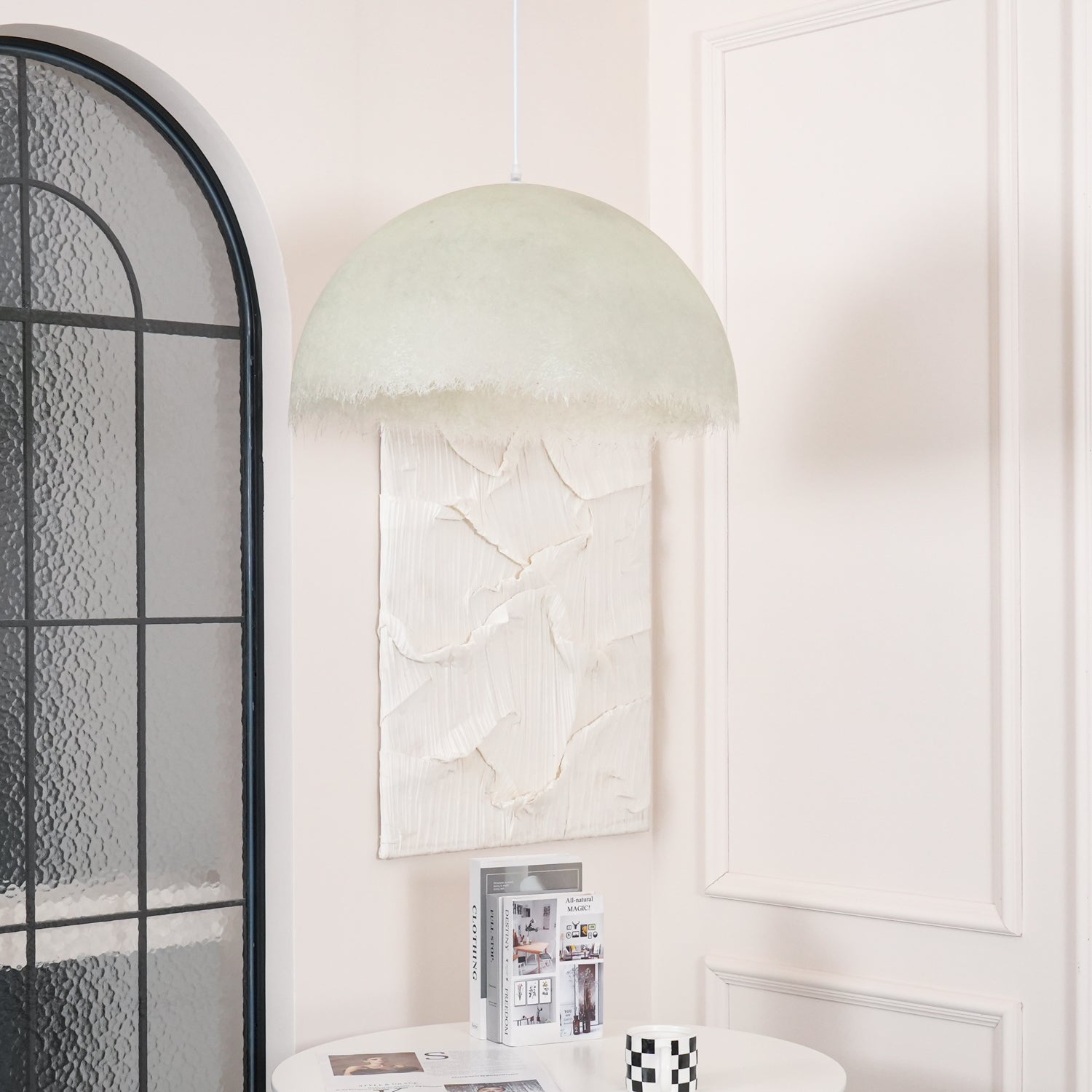Celoette Modern Epoxy Resin Pendant Light