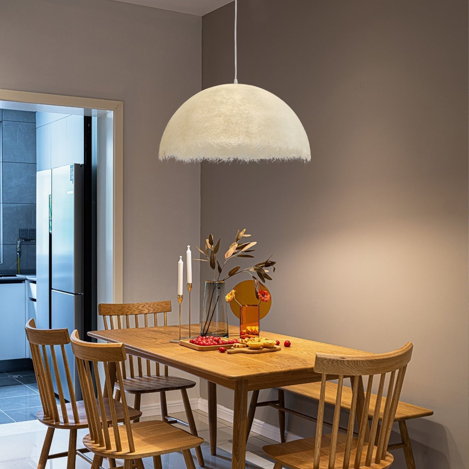 Celoette Modern Epoxy Resin Pendant Light