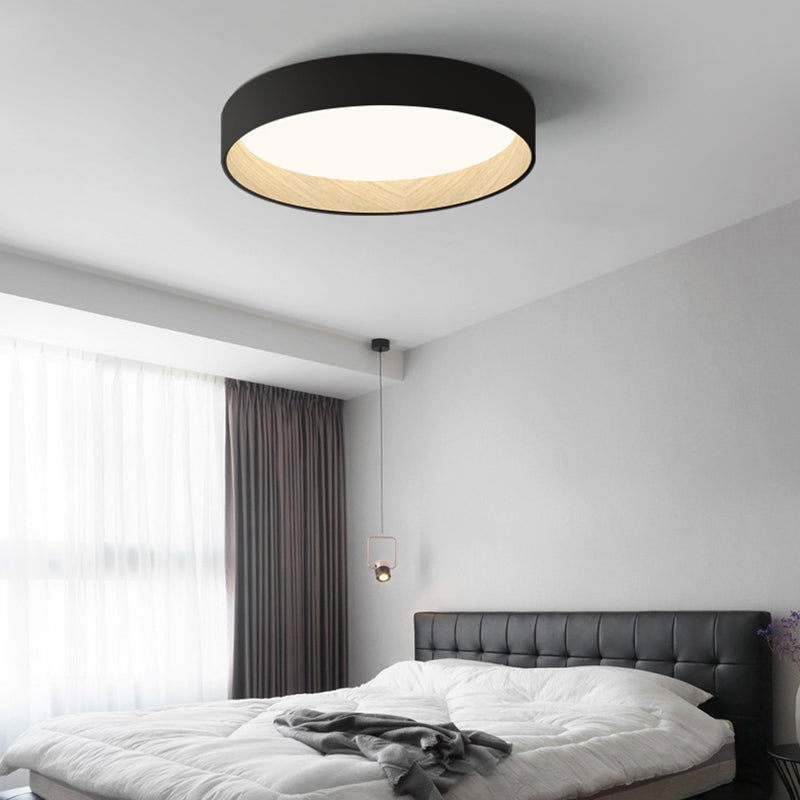 Arisha Modern Round Flush Mount Ceiling Light - Neutral Decor