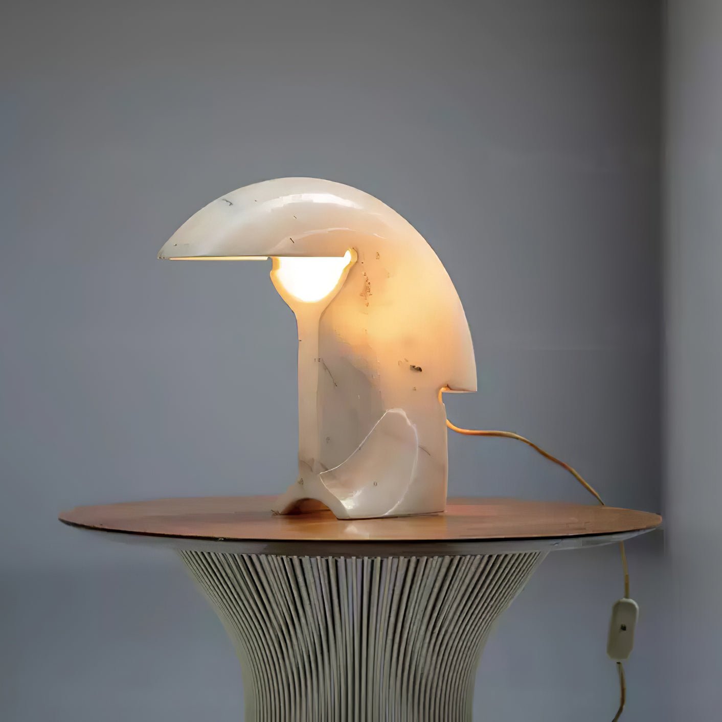 Emmy Modern Marble Table Lamp