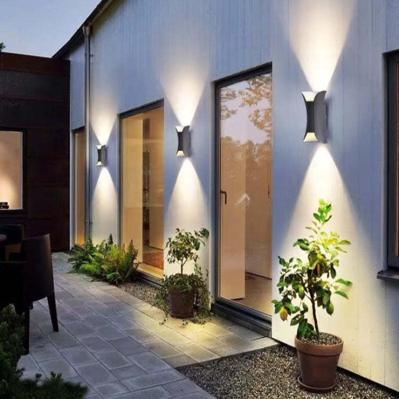Ray Modern LED Outdoor Wall Light Garden Corridor - Neutral Decor