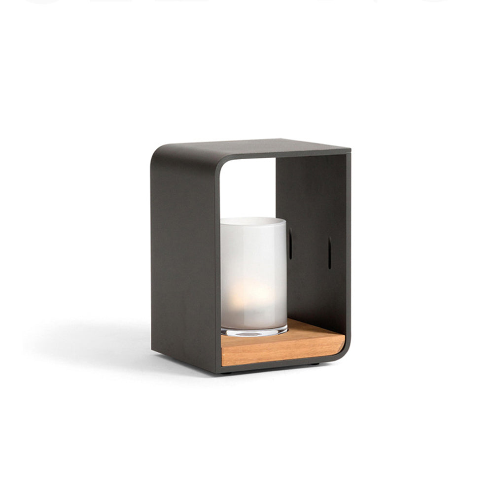 Ray Minimalist Cuboid Candle Outdoor Floor Lamp Garden - Neutral Decor