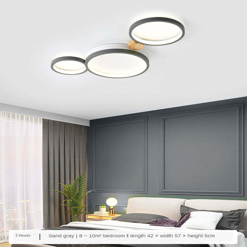 Arisha Round Flush Mount Ceiling Light Bedroom - Neutral Decor