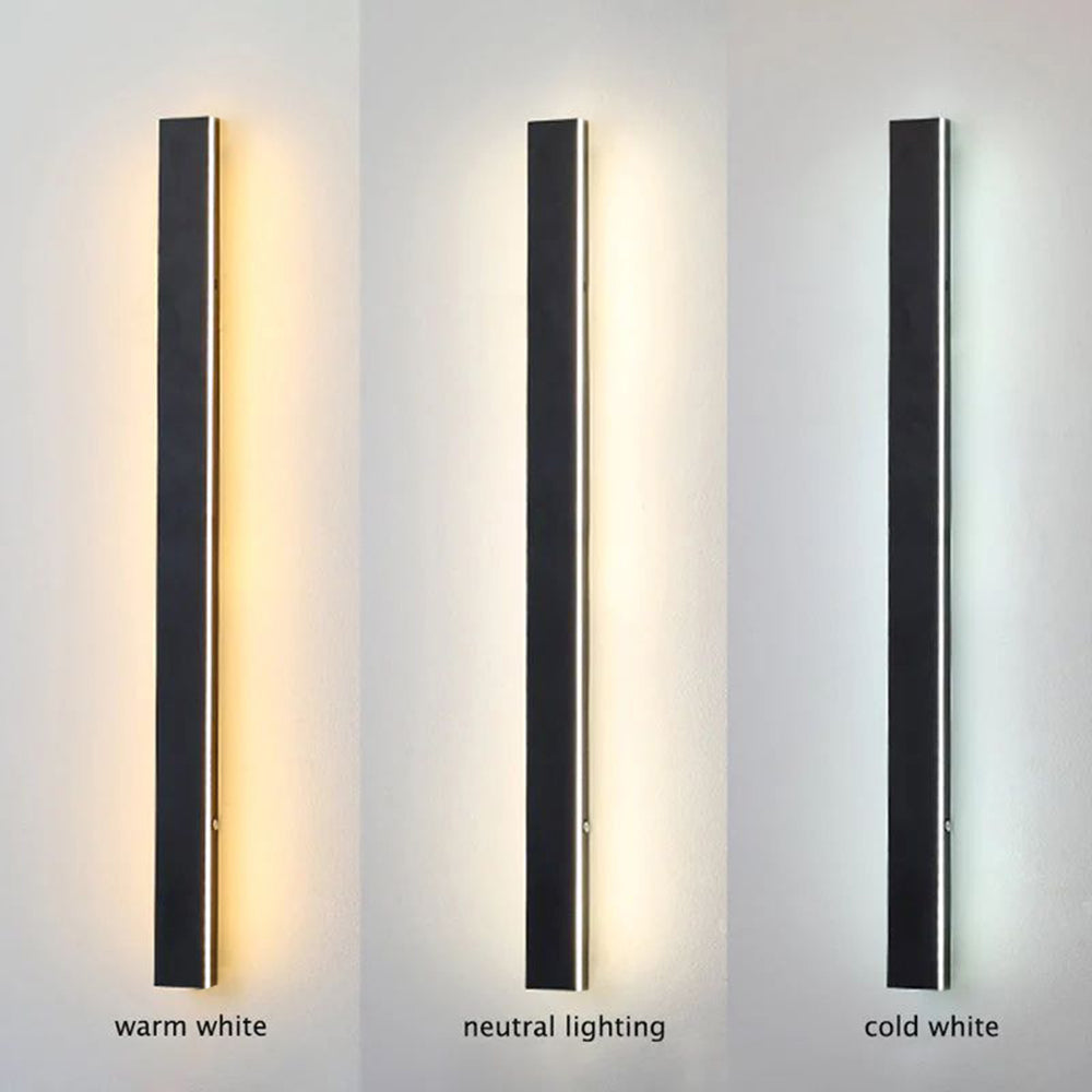 Silex Linear Outdoor Wall Lamp - Neutral Decor