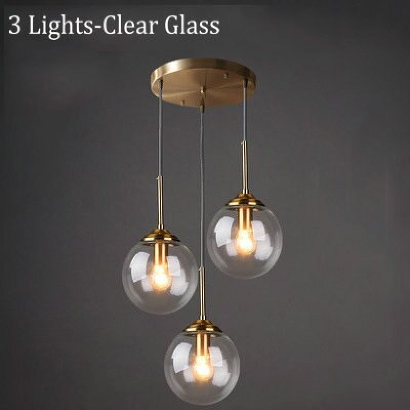 Valentina Designer Bubble Glass Pendant Light - Neutral Decor
