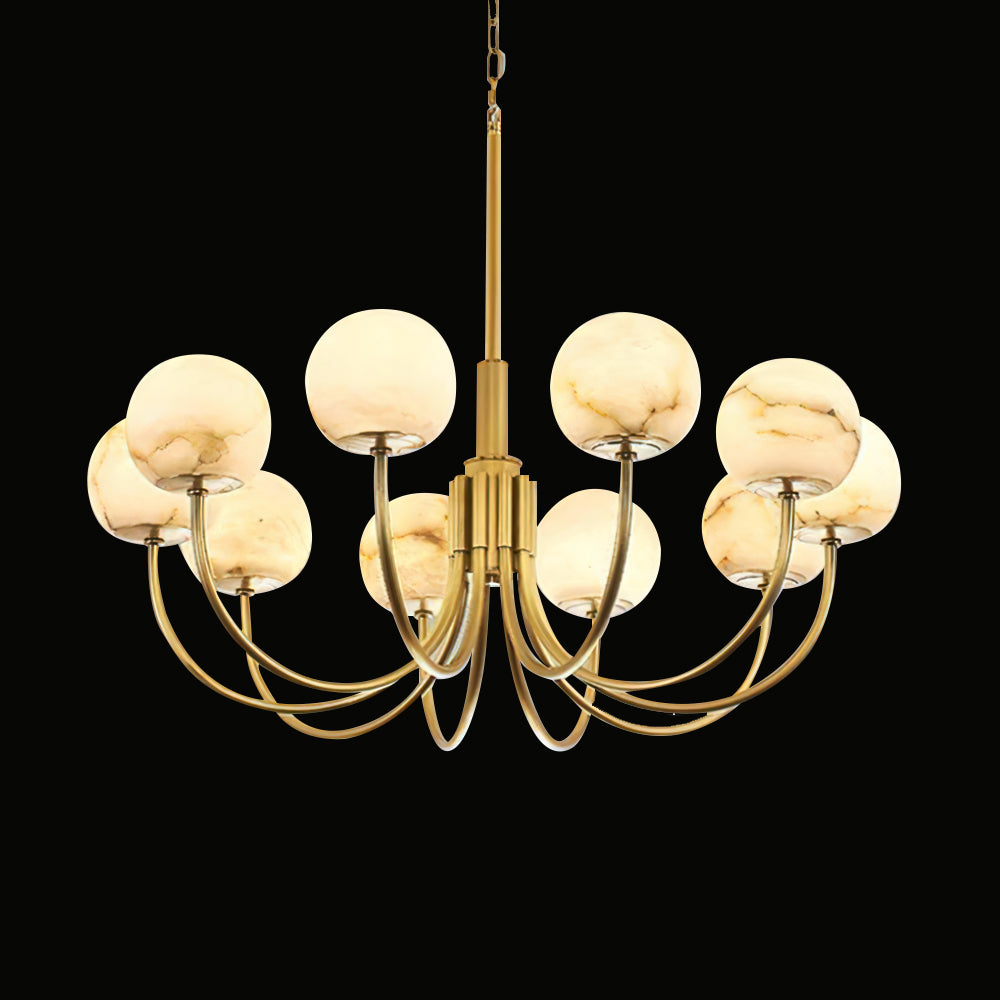 Chandelier  Alabaster Luxury